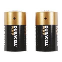 Duracell Plus Power Battery Alkaline 1.5V D Ref 81275443 [Pack 2]