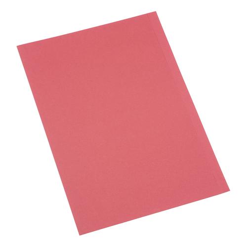 5+Star+Office+Square+Cut+Folder+Recycled+180gsm+Foolscap+Red+%5BPack+100%5D