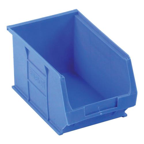 Container+Bin+Heavy+Duty+Polypropylene+W240xD150xH132mm+Blue+%5BPack+10%5D