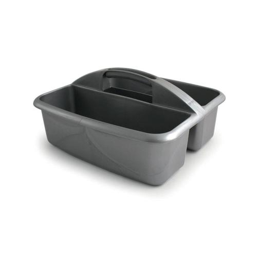 Cleaners Caddy Plastic Two Compartments W270xD325xH150mm