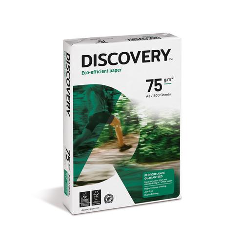 Discovery+Paper+FSC+Ream-Wrapped+75gsm+A3+White+%5B500%5D+Sheets