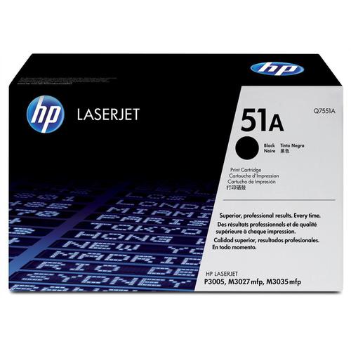 HP+51A+Laser+Toner+Cartridge+Page+Life+6500pp+Black+Ref+Q7551A