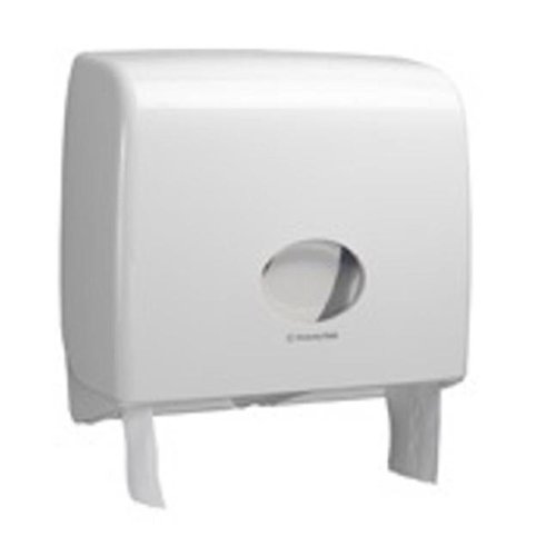 Kimberly-Clark+AQUARIUS%2A+Jumbo+Non-Stop+Toilet+Tissue+Dispenser+W445xD129xH380mm+White+Ref+6991
