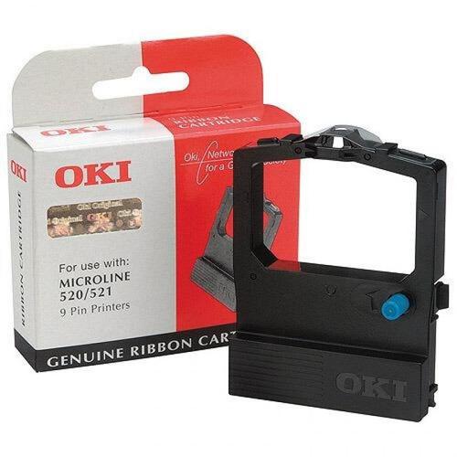 OKI Ribbon Cassette Fabric Nylon Black [for 520] Ref 09002315 – Office DEPOT  Ireland –
