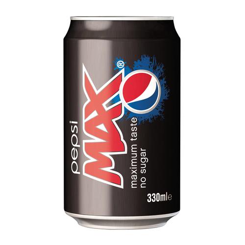 Pepsi+Max+Soft+Drink+Can+330ml+Ref+203387+%5BPack+24%5D
