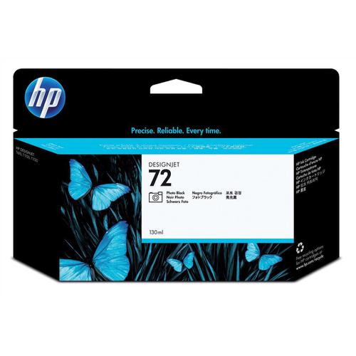 Hewlett Packard [HP] No.72 Inkjet Cartridge High Yield 130ml Photo Black Ref C9370A