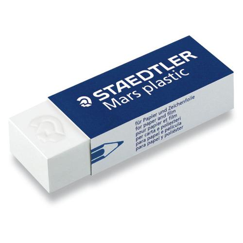 Staedtler+Mars+Plastic+Eraser+Premium+Quality+Self-cleaning+65x23x13mm+Ref+52650BK2DA+%5BPack+2%5D