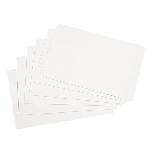 5+Star+Office+Record+Cards+Blank+6x4in+152x102mm+White+%5BPack+100%5D