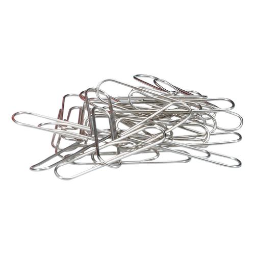 5+Star+Office+Paperclips+Metal+Large+Length+33mm+Lipped+Plain+%5BPack+1000%5D