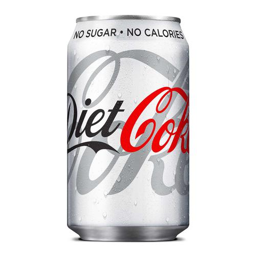 Coca Cola Diet Coke Soft Drink Can 330ml Ref N000978 [Pack 24]