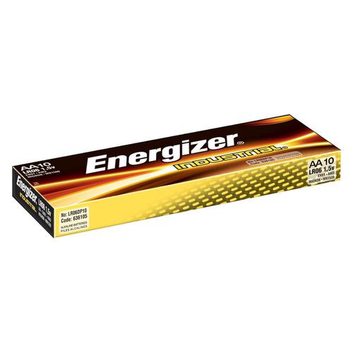 Energizer+Industrial+Battery+Long+Life+LR6+1.5V+AA+Ref+636105+%5BPack+10%5D