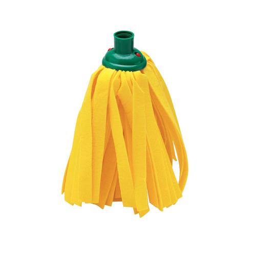 Addis+Cloth+Mop+Head+Refill+Thick+Absorbent+Strands+and+Green+Socket+Ref+510524