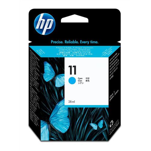 Hewlett Packard [HP] No.11 Inkjet Cartridge Page Life 2350pp 28ml Cyan Ref C4836A