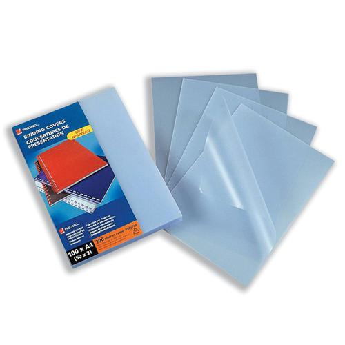 GBC+Binding+Covers+Polypropylene+Recyclable+200+micron+A4+Frosted+Ref+210056E+%5BPack+100%5D