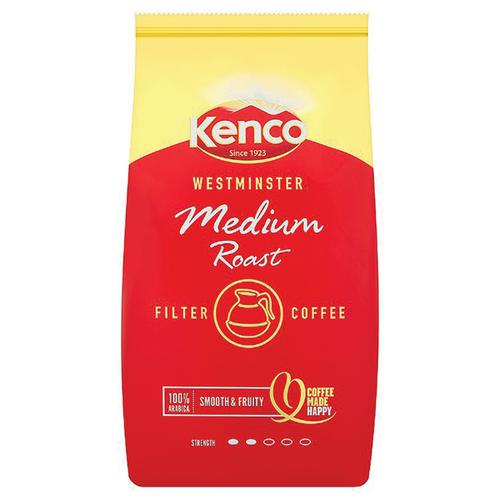 Kenco+Westminster+Ground+Coffee+for+Filter+Medium+Roast+1Kg+Ref+4032279