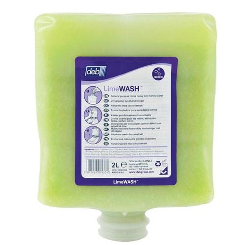 DEB Limewash Hand Soap Refill Cartridge 2 Litre Ref N03831