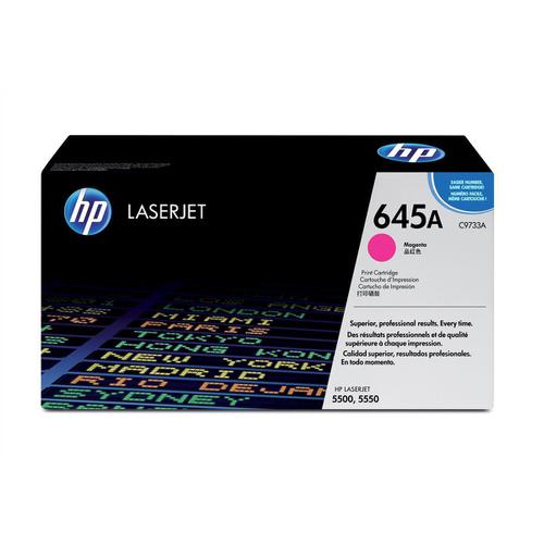 HP 645A Laser Toner Cartridge Page Life 12000pp Magenta Ref C9733A