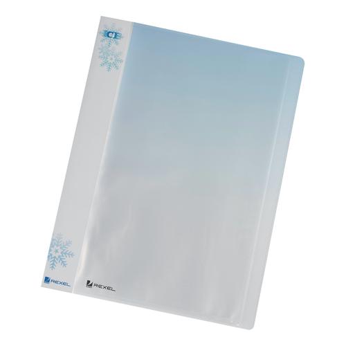 Rexel Ice Display Book Polypropylene 40 Pockets A4 Clear Ref 2102041 [Pack 10]