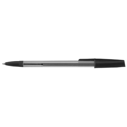 5 Star Value Ball Pens Medium 1.00mm Tip 0.7mm Line Black [Pack 50]