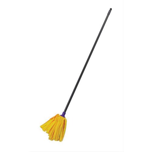Addis Complete Cloth Mop Head & Handle With Blue Socket and Thick Absorbent Strands Ref 510241
