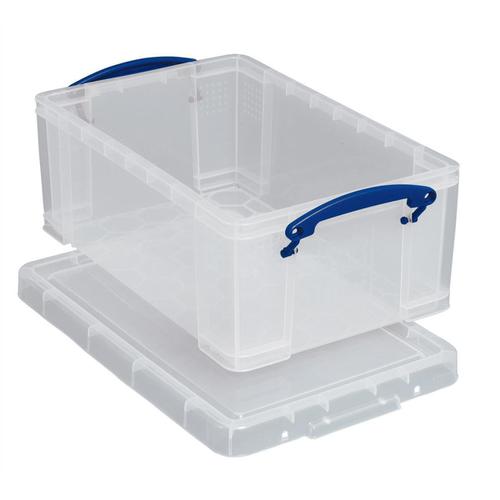 Really+Useful+Storage+Box+Plastic+Lightweight+Robust+Stackable+5Litre+W200xD340xH125mm+Clear+Ref+5C-PK3