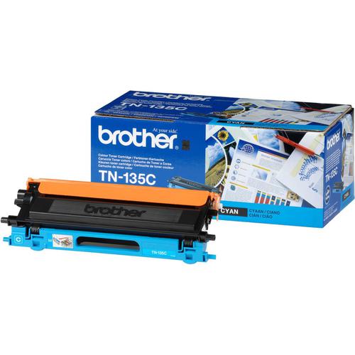 Brother Laser Toner Cartridge Page Life 4000pp Cyan Ref TN135C