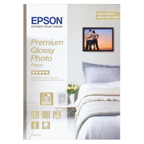 Epson+Photo+Paper+Premium+Glossy+255gsm+A4+Ref+C13S042155+%5B15+Sheets%5D