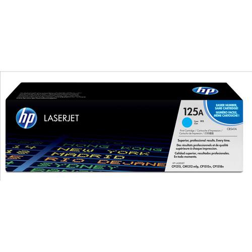HP 125A Laser Toner Cartridge Page Life 1400pp Cyan Ref CB541A