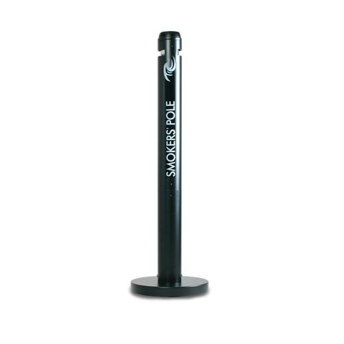 Rubbermaid Smokers Pole Bin Capacity 1000 Butts Base Diameter of 324mm Height of 1041mm Black Ref FGR1BK
