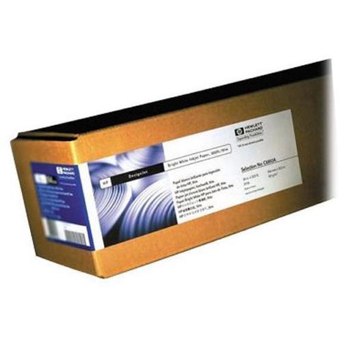 Hewlett Packard [HP] Bright White Inkjet Paper Roll 90gsm 594mm x 45.7m White Ref Q1445A