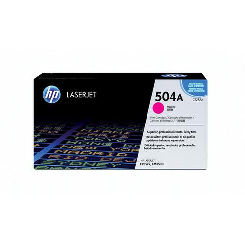 HP 504A Laser Toner Cartridge Page Life 7000pp Magenta Ref CE253A
