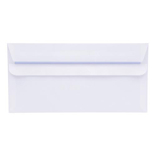 5 Star Office Envelopes PEFC Wallet Self Seal 120gsm DL 220x110mm White [Pack 1000]