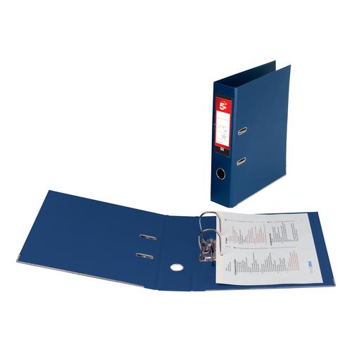 5+Star+Office+Lever+Arch+File+Polypropylene+Capacity+70mm+A4+Royal+Blue+%5BPack+10%5D