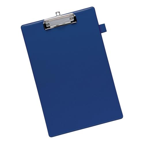 5+Star+Office+Standard+Clipboard+with+PVC+Cover+Foolscap+Blue