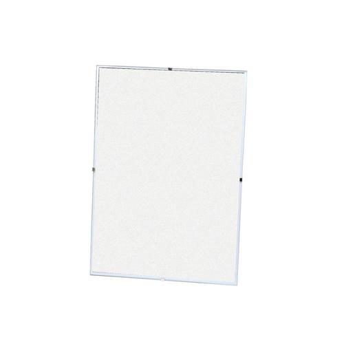 5 Star Office Clip Frame Plastic Front for Wall-mounting Back-loading A2 594x420mm Clear