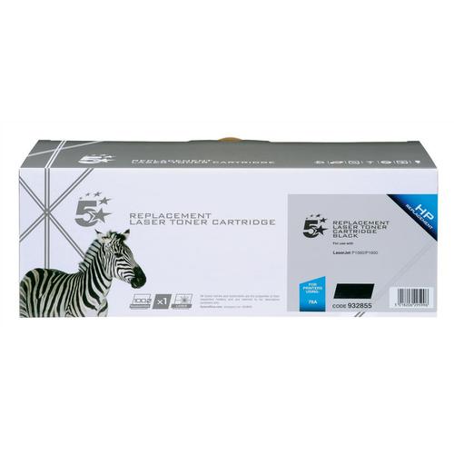 5 Star Office Remanufactured Laser Toner Cartridge Page Life 2100pp Black [HP No. 78A CE278A Alternative]