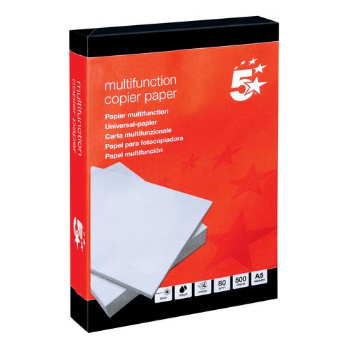 5+Star+Office+Copier+Paper+Multifunctional+Ream-Wrapped+80gsm+A5+White+%5B500+Sheets+x+10%5D