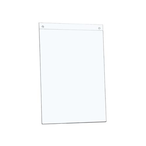 5 Star Office Sign Holder Wall Display Portrait A4 Clear