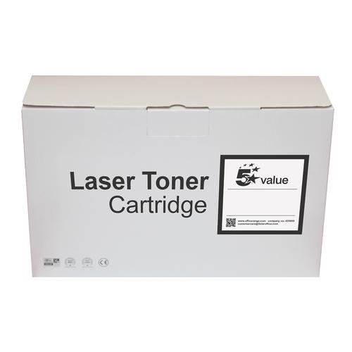 5 Star Value Remanufactured Laser Toner Cartridge Page Life 6800pp Black [HP No. 80X CF280X Alternative]