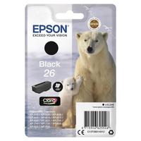 EPSON 26 INKJET CART BLACK C13T26014012