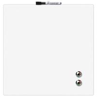 Rexel Magnetic Drywipe Board Square Tile 360x360mm White Ref 1903802