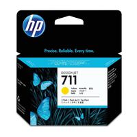 HP 711 INK CART 29ML YELL PK3 CZ136A