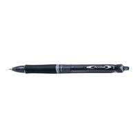 Pilot Acroball Retractable Ball Pen Medium 1.0mm Tip 0.32mm Line Black Ref 4902505424236 [Pack 10]