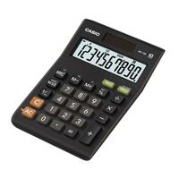 Casio Desktop Calculator 10 Digit 3 Key Memory Battery/Solar Power 103x29x147mm Black Ref MS-10B