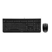 CHERRY CORDED MOUSE AND KEYBOARD BLK