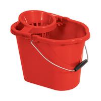 OVAL MOP BUCKET RED MBPR