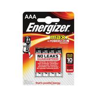 ENERGIZER MAX AAA /E92 BATTERIES PK4