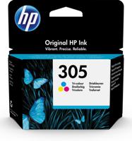 HP 305 Tri-colour original ink cartridge Ref 3YM60AE