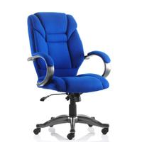 #TREXUS GALLOWAY EXEC CHAIR ARMS BLUE