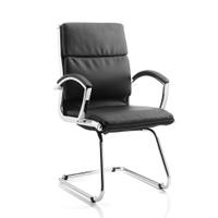 #ADROIT CLASSIC CANT CHAIR BLK WITH ARMS
